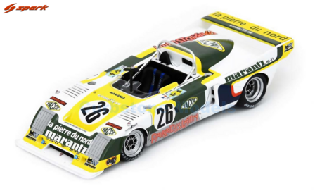 product1:43 | Spark S9418 | Chevron B36 Gr.6 | Soci&eacute;t&eacute; Racing Organisation Course 1979 #26 - M.Dubois - M.Menant - P.Rousselo
