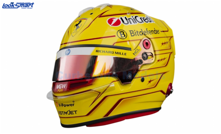 product1:5 | Looksmart LSHEL008 | Bell Helmet | Scuderia Ferrari 2025 #44 - L.Hamilton