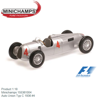 Product 1:18 | Minichamps 155361004 | Auto Union Typ C 1936 #4