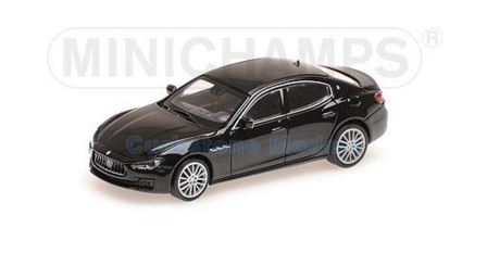Product 1:87 | Minichamps 870123000 | Maserati Ghibli Zwart 2018