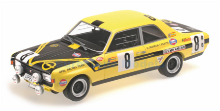Product 1:18 | Minichamps 155704608 | Opel Commodore A Steinmetz 1970 #8 - T.Pilette - G.Gosselin