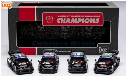 product1:43 | IXO-Models RAM966SET.22 | Toyota Gazoo Racing GR Yaris Rally1 Hybrid 2024