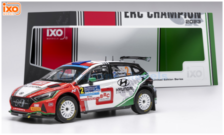 product1:43 | IXO-Models RAM952A.22 | Hyundai i20 N Rally2 2023 #2 - J.Kennard - H.Paddon