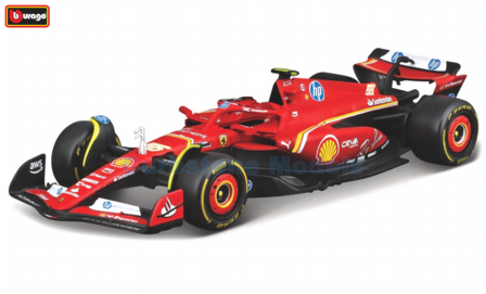 product1:18 | Bburago 18-16815SI | Scuderia Ferrari SF-24 2024 #55 - C.Sainz