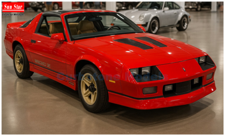 product1:18 | Sunstar 1946 | Chevrolet Camaro IROC-Z Red 1985