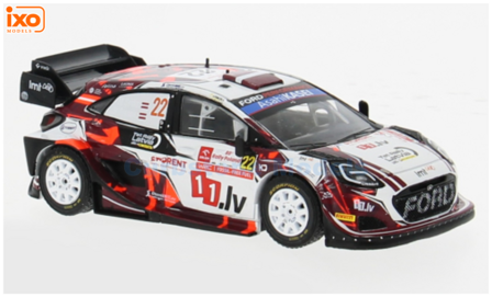 product1:43 | IXO-Models RAM944.22 | M-Sport Ford World Rally Team Puma Rally1 Hybrid 2024 #22 - M.Sesks - R.Francis
