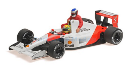 Product 1:18 | Minichamps 540911828 | McLaren F1 MP4/6 Honda 1991 #1 - A.Senna - J.Alesi