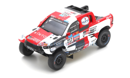Product 1:43 | Spark S5885 | Toyota Gazoo Racing Hilux 2023 #217 - H.Lategan - B.Cummings