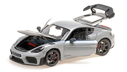 Product 1:18 | Minichamps 110062122 | Porsche Cayman GT4 RS Zilver metallic 2024