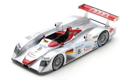 Product 1:18 | Spark 18LM00 | Audi Sport R8 1995 #8 - F.Biela - T.Kristensen - E.Pirro