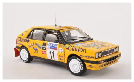 Product 1:18 | Sunstar 3128 | Lancia Delta HF Integrale 16V | Clarion 1989 #11 - P.Eklund - B.Cederberg