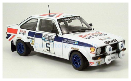 Product 1:18 | Sunstar 4433 | Ford Escort RS 1800 Mk.II 1977 #5 - B.Waldeg&aring;rd - H.Thorszelius