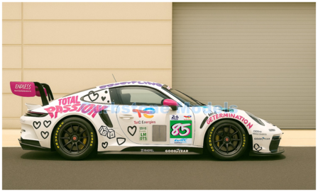 Product 1:43 | Spark S9302 | Porsche 911 GT3 R (992) LMGT3 | Iron Dames 2025 #85 - S.Bovy - R.Frey - C.Martin