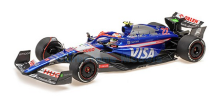 Product 1:18 | Minichamps 117240422 | Visa Cash VCARB 01 | VISA CASH RB FORMULA ONE TEAM 2024 - Y.Tsunoda
