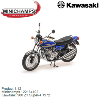 Product 1:12 | Minichamps 122164102 | Kawasaki 900 Z1 Super-4 1972