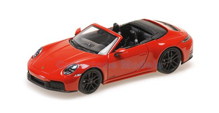 Product 1:43 | Minichamps 410064130 | Porsche 911 Carrera GTS Cabriolet 992.2 Red 2024
