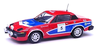 Product 1:43 | Altaya ISSU009 | Triumph TR 7 V8 1978 #5 - T.Pond - F.Gallagher