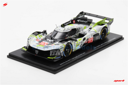 Product 1:18 | Spark 18S1063 | Peugeot TotalEnergies 9x8 Hybrid Hypercar 2025 #93 - M.Jensen - J.Vergne - P.di Resta