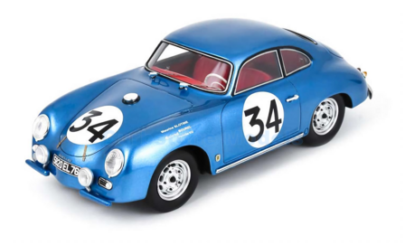 Product 1:18 | Spark 18S675 | Porsche 356 | Bourel Racing Team 1979 #34 - R.Bourel - M.Slotine