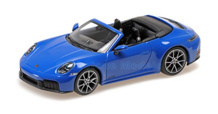 Product 1:43 | Minichamps 410064131 | Porsche 911 Carrera GTS Cabriolet 992.2 Blue 2024
