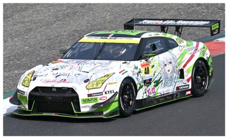 Product 1:43 | Spark SGT187 | Nissan GT-R NISMO GT3 | NILZZ Racing 2024 #48 - T.ida - Y.Shibata  - T.Sanada