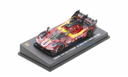 Product 1:64 | Looksmart LS64009LM | Scuderia Ferrari AF-Corse 499P Hypercar 2025 #51 - J.Calado - A.Pier Guidi - A.Giovinazzi