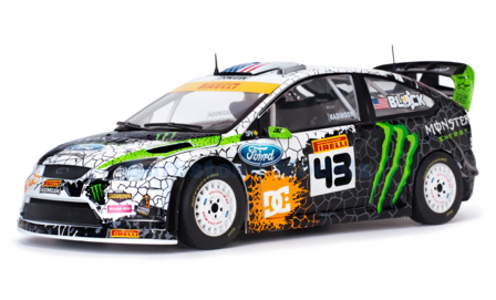 Product 1:18 | Sunstar 3957 | Ford Focus RS WRC Monster Energy 2012 #43 - K.Block