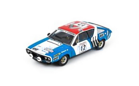Product 1:43 | Spark S6190 | Renault 17 Gordini 1974 #12 - J.Piot - J.Jaubert