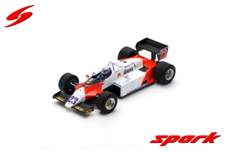 Product 1:43 | Spark S8805 | Marlboro Team Alfa Romeo 183T 1983 #23 - M.Baldi