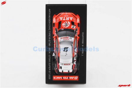 Product 1:43 | Spark 43SGT25008 | Honda Civic Type R-GT | Arta Mugen 2025 #8 - T.Nojiri - N.Matsushita