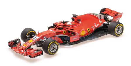 Product 1:18 | BBR Models BBR181805 | Scuderia Ferrari SF71-H 2018 - S.Vettel