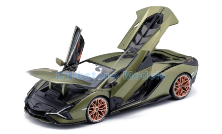 Product 1:18 | Bburago 18-11046GREEN | Lamborghini Sian FKP 37 Green 2019