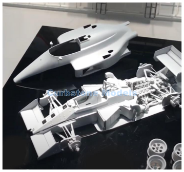 Product 1:12 | NuNu Model Kit PN12001 | Camel Lotus Team 99T Honda 1987 #12 - A.Senna - S.Nakajima