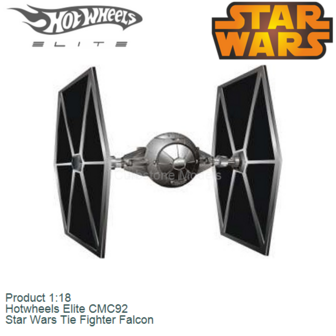 Product 1:18 | Hotwheels Elite CMC92 | Star Wars Tie Fighter Falcon