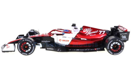 Product 1:18 | Solido 1810201 | Alfa Romeo C42 | ORLEN Alfa-Romeo Formula One Team 2022 #77 - V.Bottas