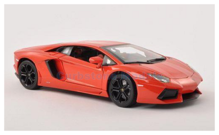 Product 1:18 | Bburago 18-11033ORANGE | Lamborghini Aventador LP700-4 Metallic Dark Orange 2011
