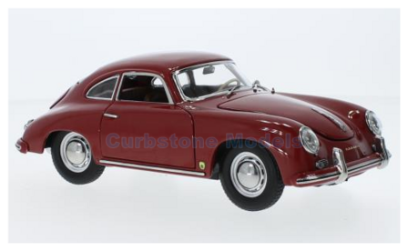 Product 1:18 | Sunstar 1350 | Porsche 356A 1500 GS Carrera GT Dark Red 1957