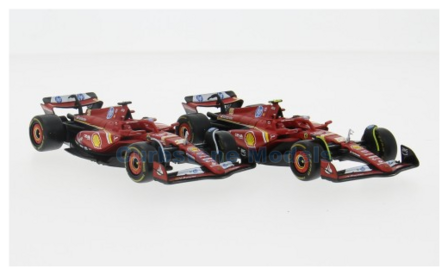 Product 1:43 | Bburago 36839 | Ferrari SF-24 2024 - C.Sainz - C.Leclerc