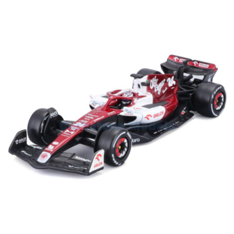 Product 1:43 | Bburago 18-38068Z | Alfa Romeo F1 C42 2022 #24 - Z.GuanYu