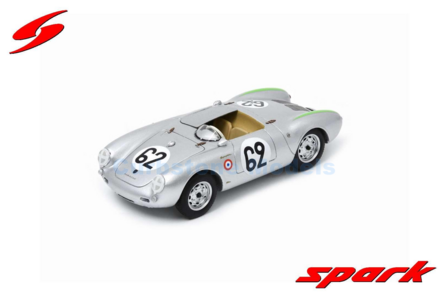 Product 1:43 | Spark S9712 | Porsche Ag 550 RS Spyder 1969 #62 - H.Gl&ouml;ckler - J.Juhan