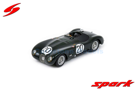 Product 1:43 | Spark 43LM51 | Jaguar XK 120 C 1951 #20 - P.Walker - P.Whitehead