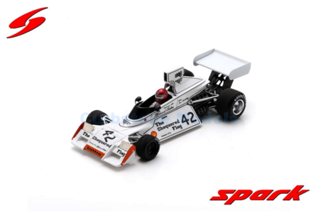 Product 1:43 | Spark S2349 | Brabham BT42 | The Chequered Flag 1974 #42 - I.Ashley