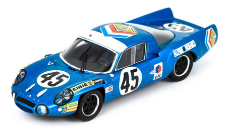 Product 1:43 | Spark S5694 | Soci&eacute;t&eacute; des Automobiles Alpine A210 1969 #45 - B.Wollek - J.Killy