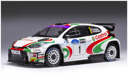 Product 1:18 | IXO-Models 18RMC213.22 | Toyota GR Yaris Rally2 WRC 2024 #1 - C.Ingram - A.Kihurani