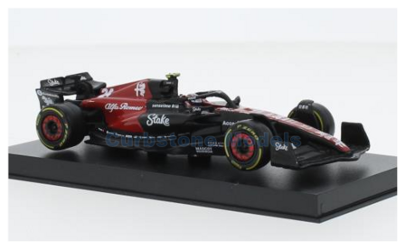 Product 1:43 | Bburago 18-38086Z | Alfa Romeo C43 | Alfa-Romeo F1 Team Stake 2023 #24 - Z.GuanYu