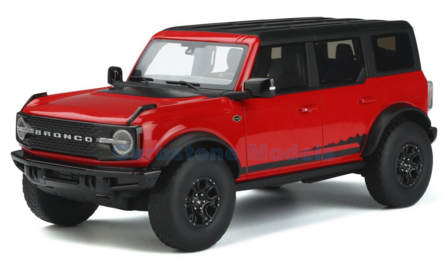 Product 1:18 | GT Spirit GT360 | Ford Bronco Wildtrack Rood 2021