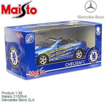 Product 1:35 | Maisto 21009-6 | Mercedes Benz SLK