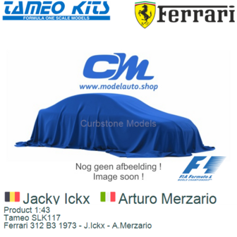 Product 1:43 | Tameo SLK117 | Ferrari 312 B3 1973 - J.Ickx - A.Merzario