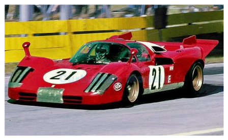 Product 1:43 | Tameo MTG003 | SpA Ferrari SEFAC 512S S5.0 1970 #21 - N.Vaccarella - I.Giunti - M.Andretti