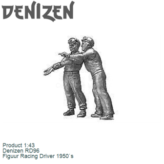 Product 1:43 | Denizen RD96 | Figuur Racing Driver 1950`s